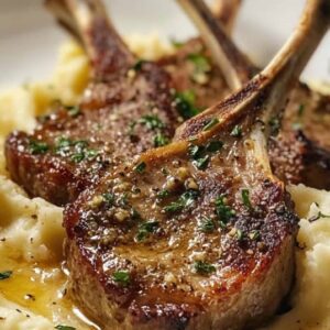 Succulent Garlic Rosemary Lamb Chops